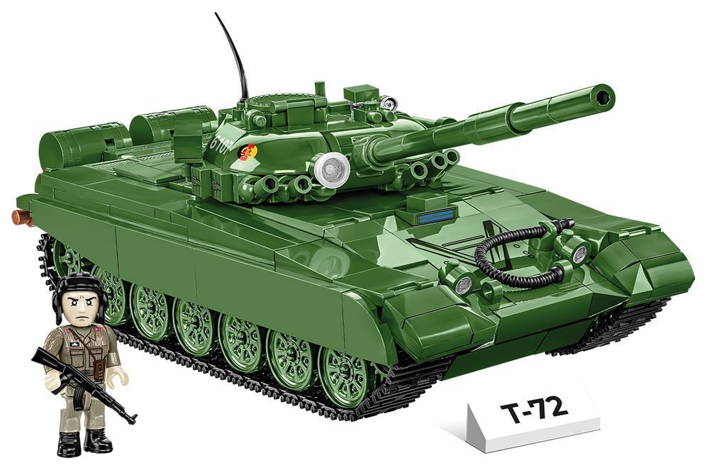 Klocki Cobi 2625 Czołg T-72 East Germany/Soviet Armed Forces 680 El