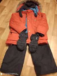 Комплект (штани, куртку, шапка, рукавиці) Gusti на 5-6 років.