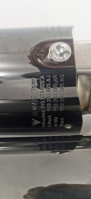 Cayenne 9y0 концевики выхлопной