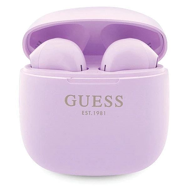Słuchawki Bluetooth Guess Classic EST Logo TWS + stacja dokująca - fio