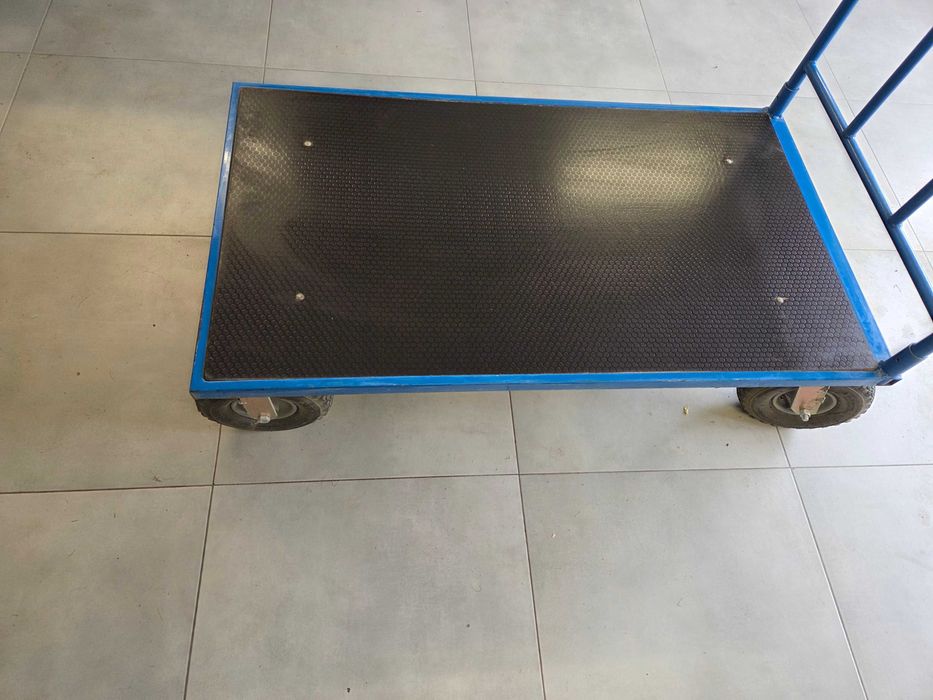 Wózek platformowy 120x70 bardzo dobry stan ładowność 400 kg