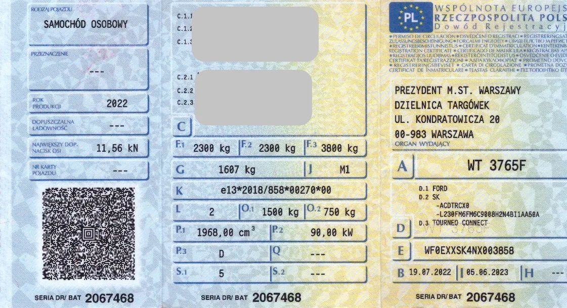 Ford Tourneo Connect Grand ACTIVE Krajowy Bezwypadkowy I Właściciel Serwisowany Na Gwarancji