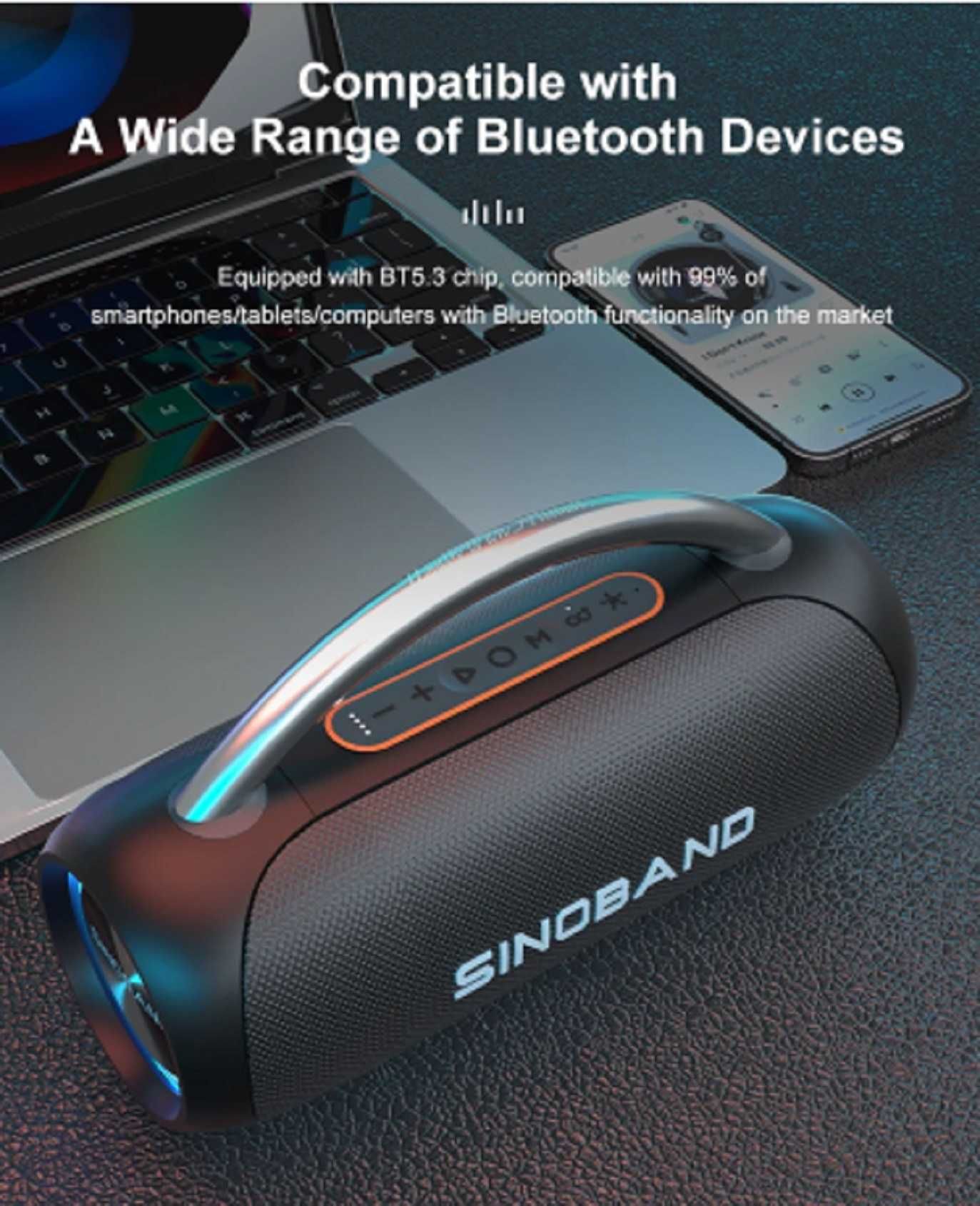 Колонка Bluetooth XDOBO SINOB AND Youth 60 Вт