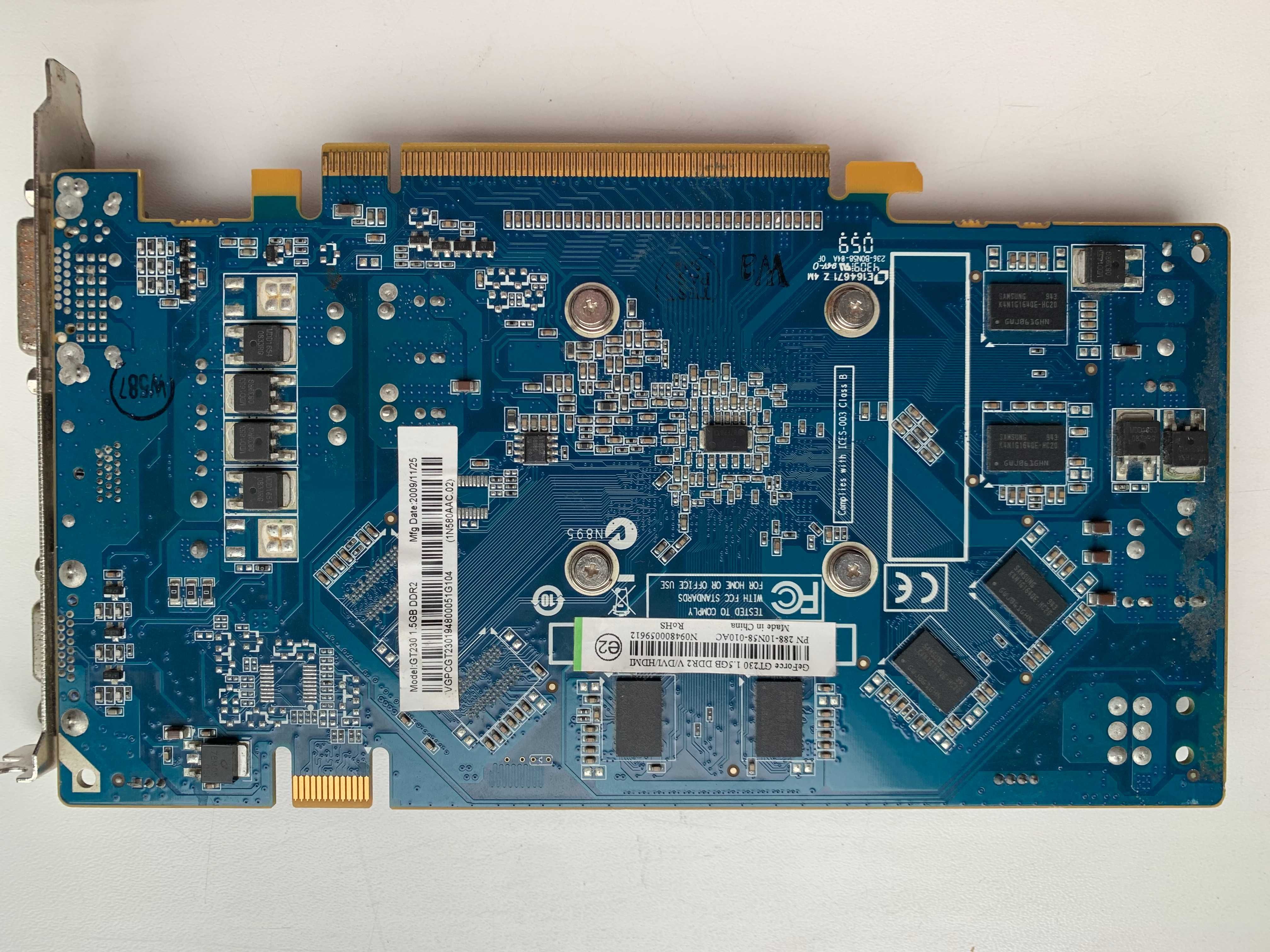 Видеокарта NVIDIA GeForce GT 230 1.5 gb