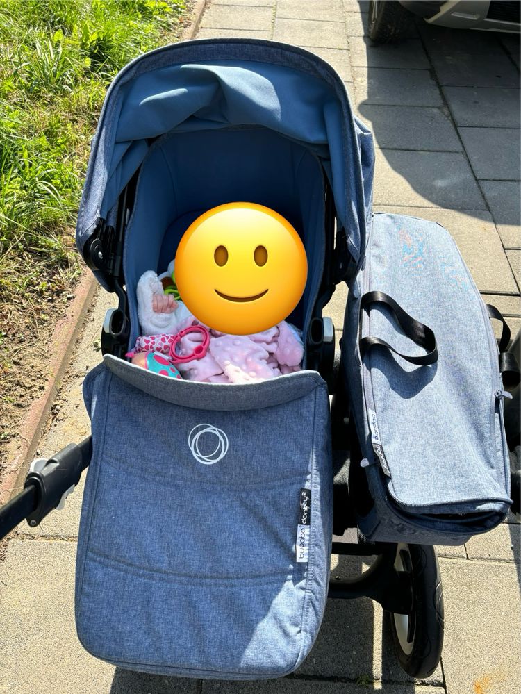 Bugaboo Donkey Duo (pełny zestaw)