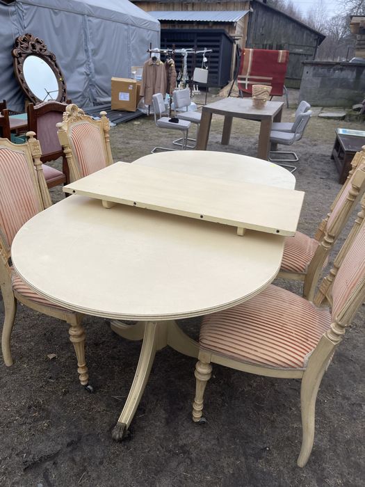 Stół tozkladany + 4 krzesla tylko 599 zl