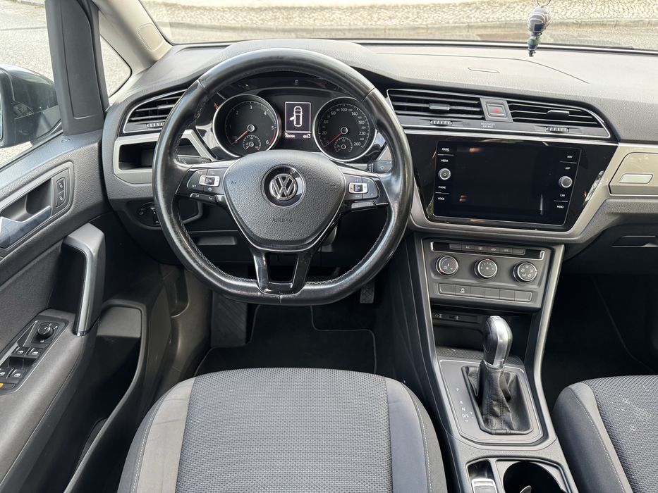 VW TOURAN 1.6 TDI DIESEL  ANO 2018  CAIXA AUTOMATICA