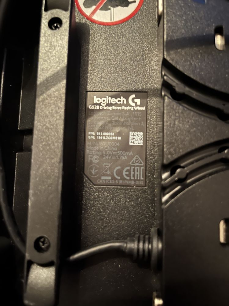 Kierownica Logitech G920 + Shifter Logitech XBOX PC