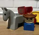 Zestaw Lego Duplo 2627 Rodeo Trener Konia kowboj