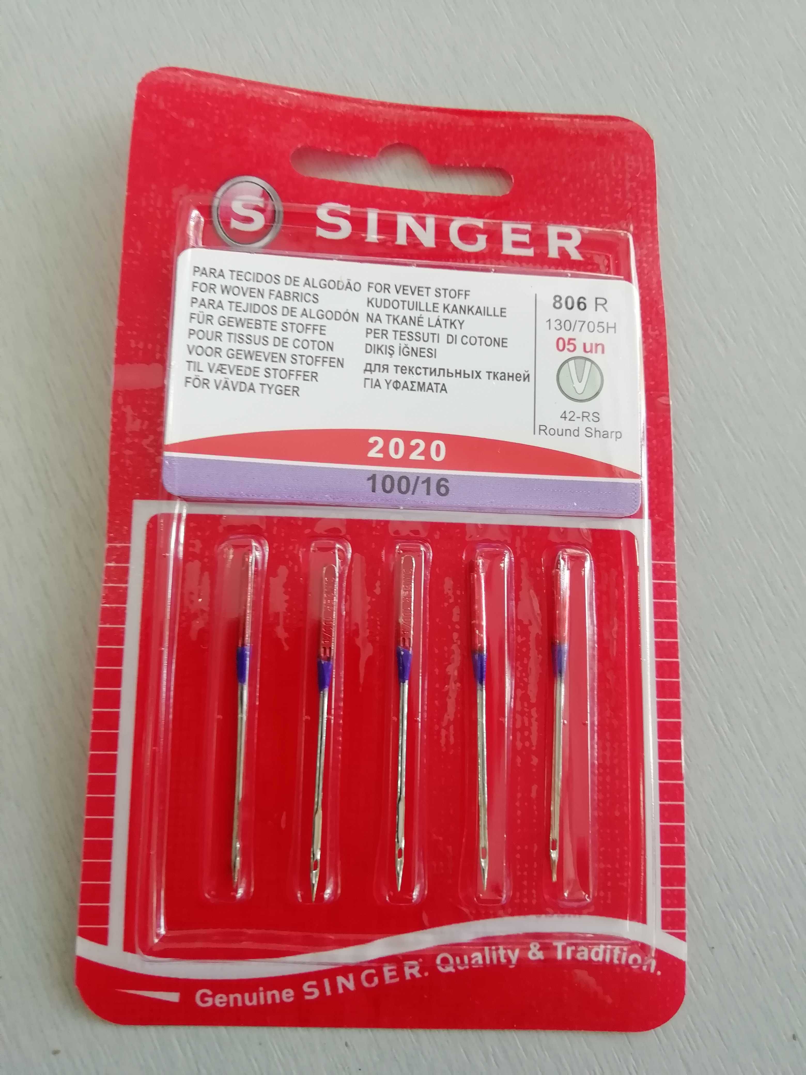 Agulha máquina de costura doméstica SINGER