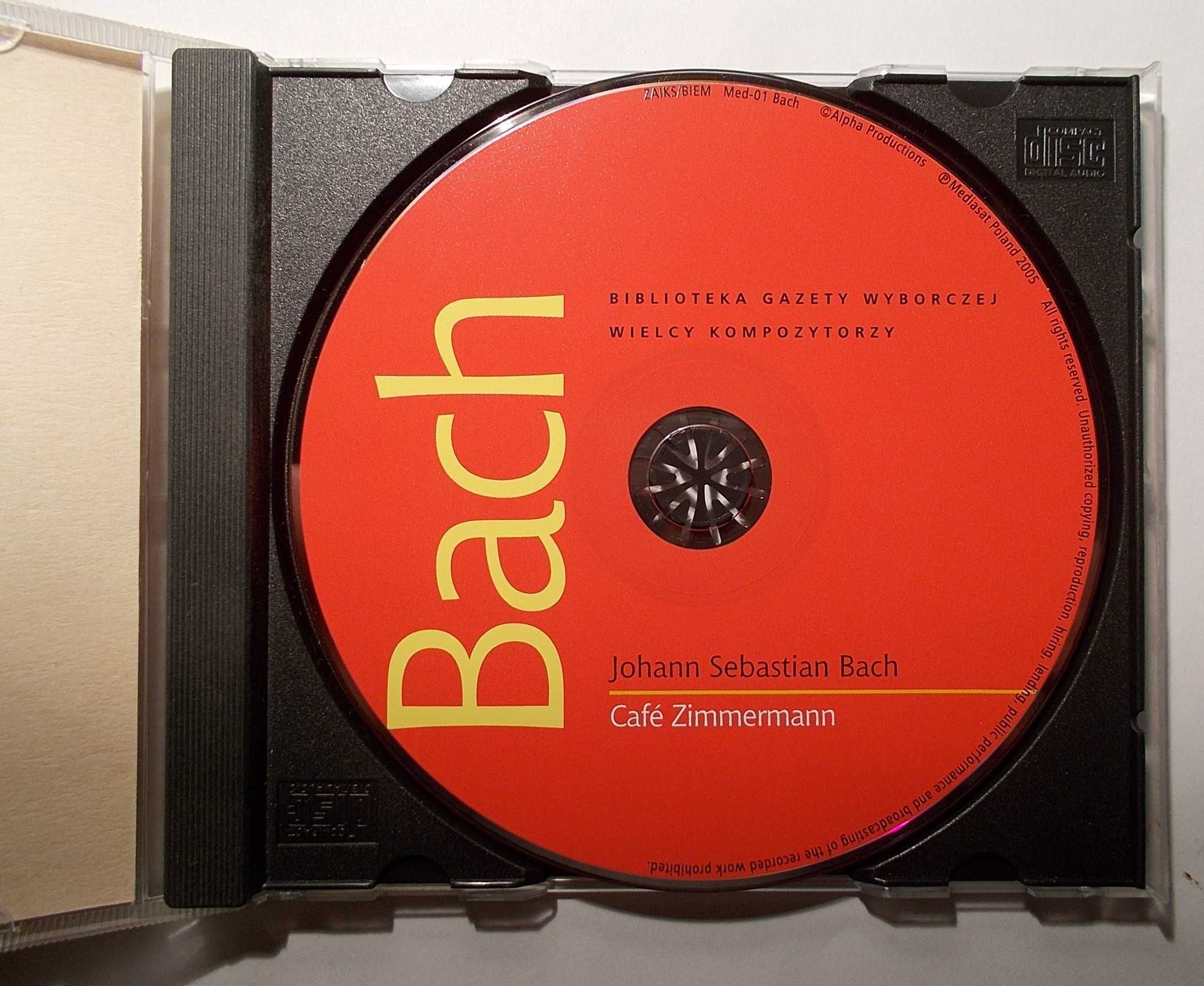 Płyta CD - Jan Sebastian Bach - Cafe Zimmermann - (2005r.)