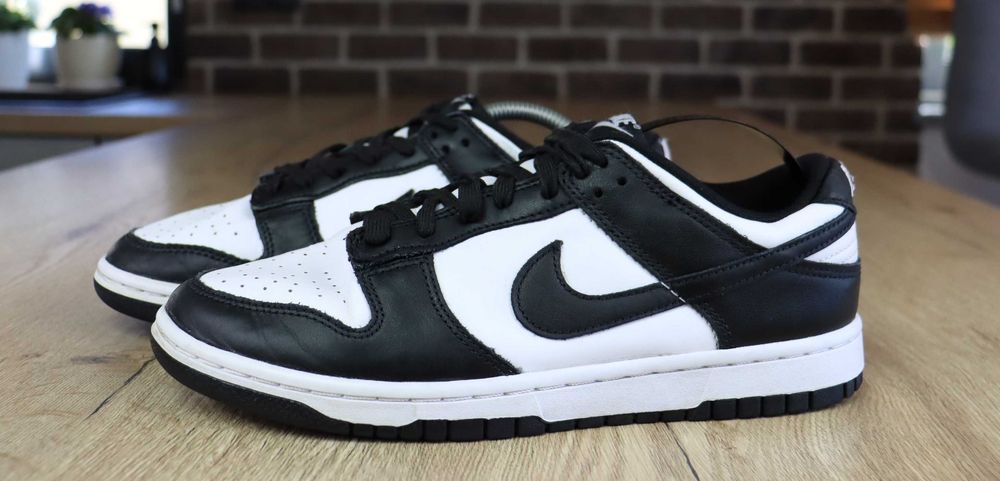 Nike Dunk Low Retro Panda skórzane sneakersy 41 ( 26 cm)