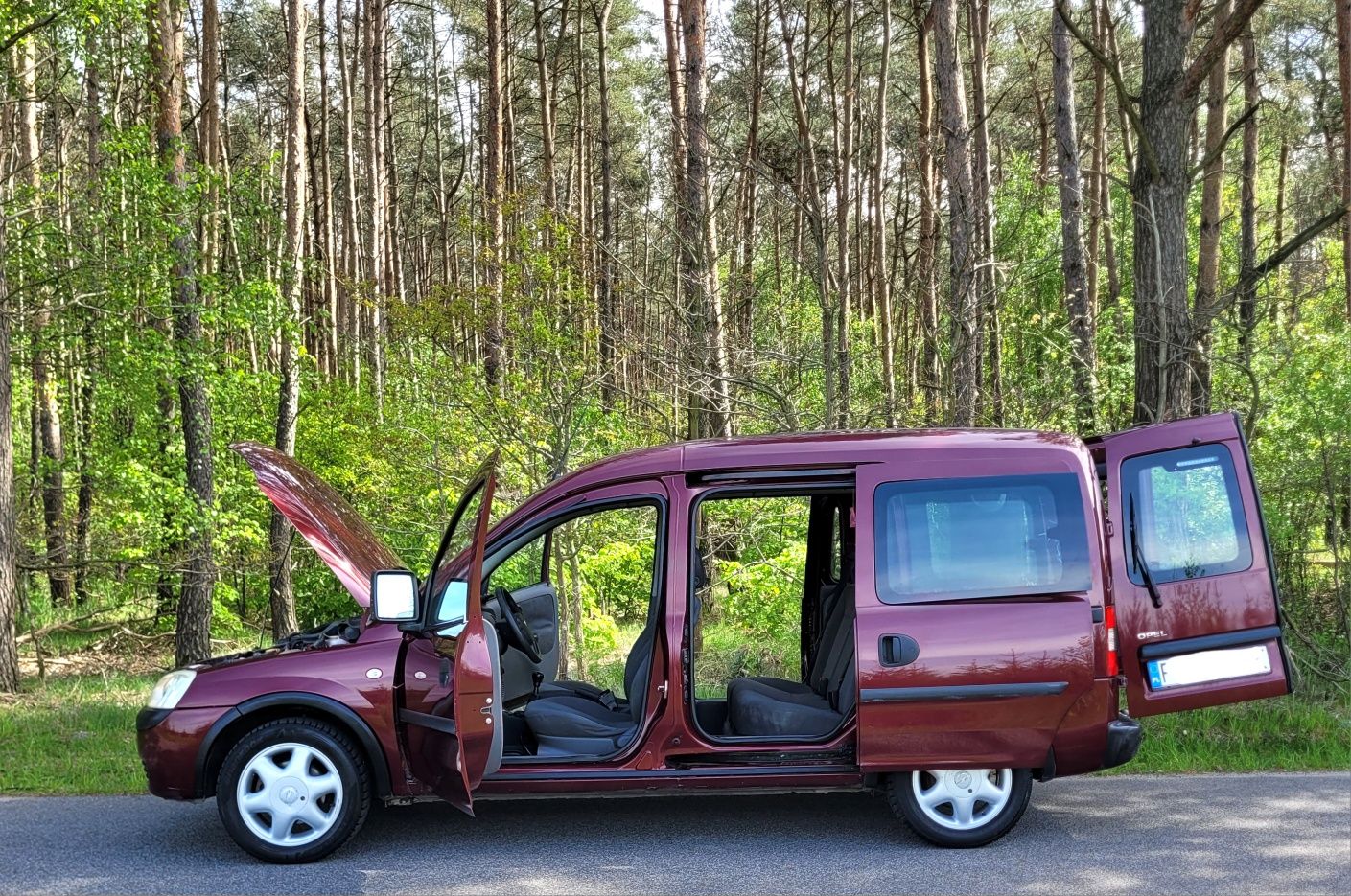 Opel Combo 1.6 Gaz Lpg Klima 2x Drzwi Przesuwne Skrzydełka Elektryka