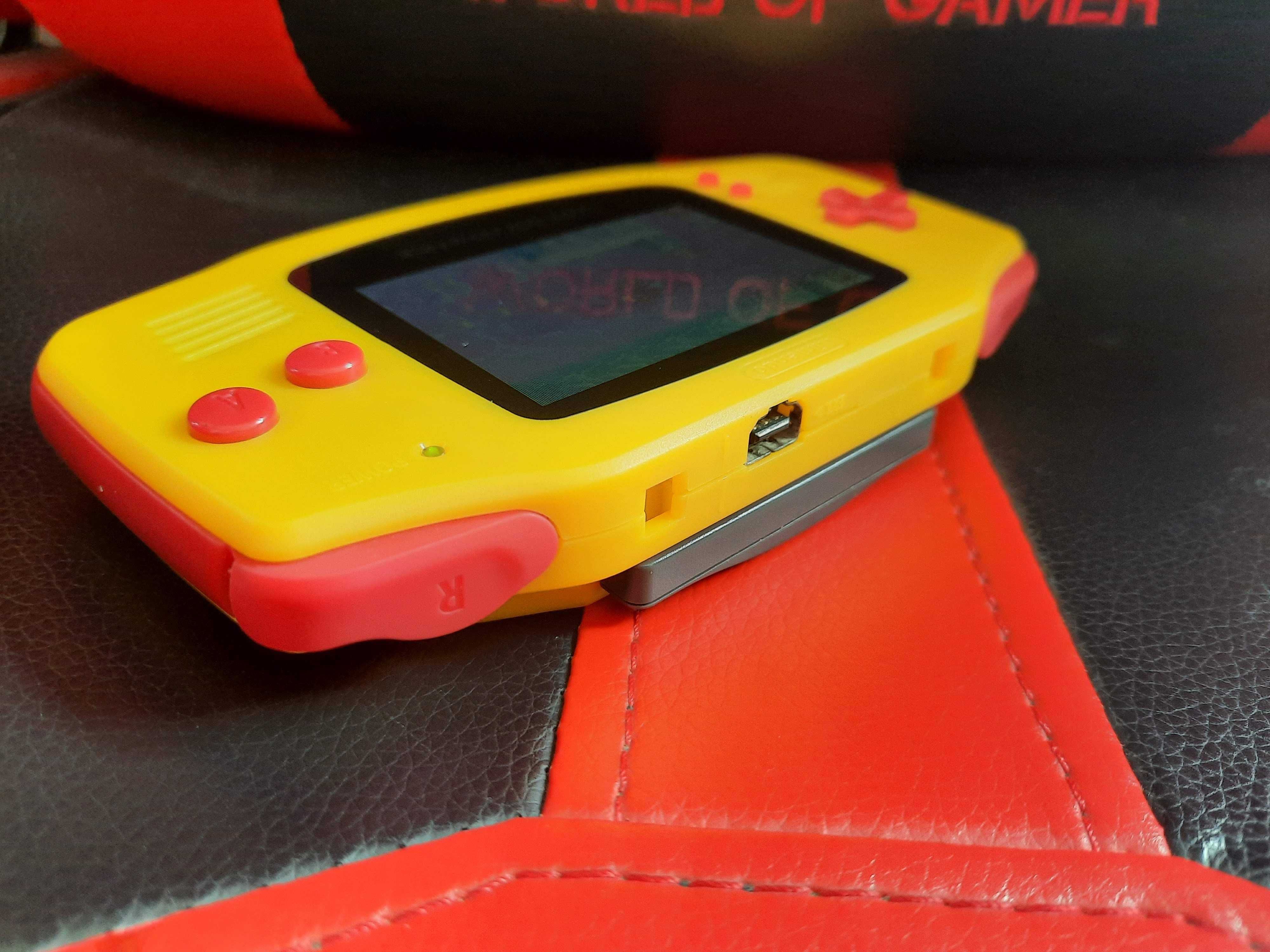 Gameboy Advance LCD ITA Laminado Funnyplaying - Yellow Edition