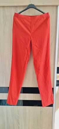 Czerwone proste spodnie Esmara M