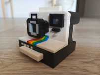 Mini klocki retro aparat Polaroid 510 el.