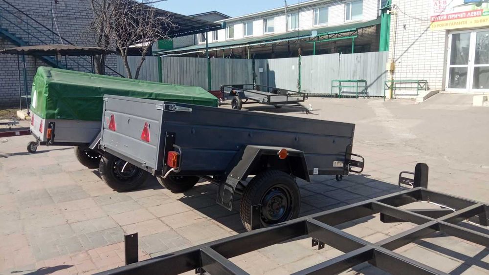 Прицеп причіп легковой  2000/1300/410 с завода с документами