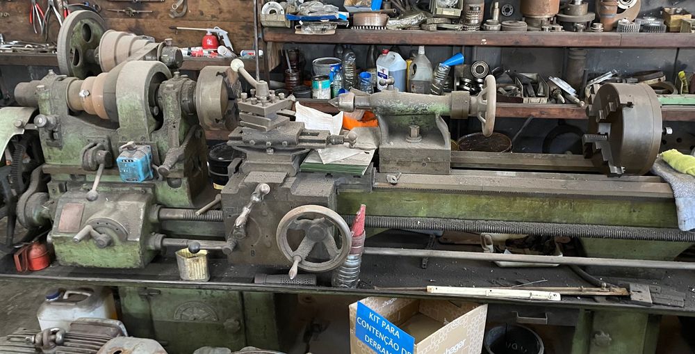 Torno mecânico - nova mecânica do ouro