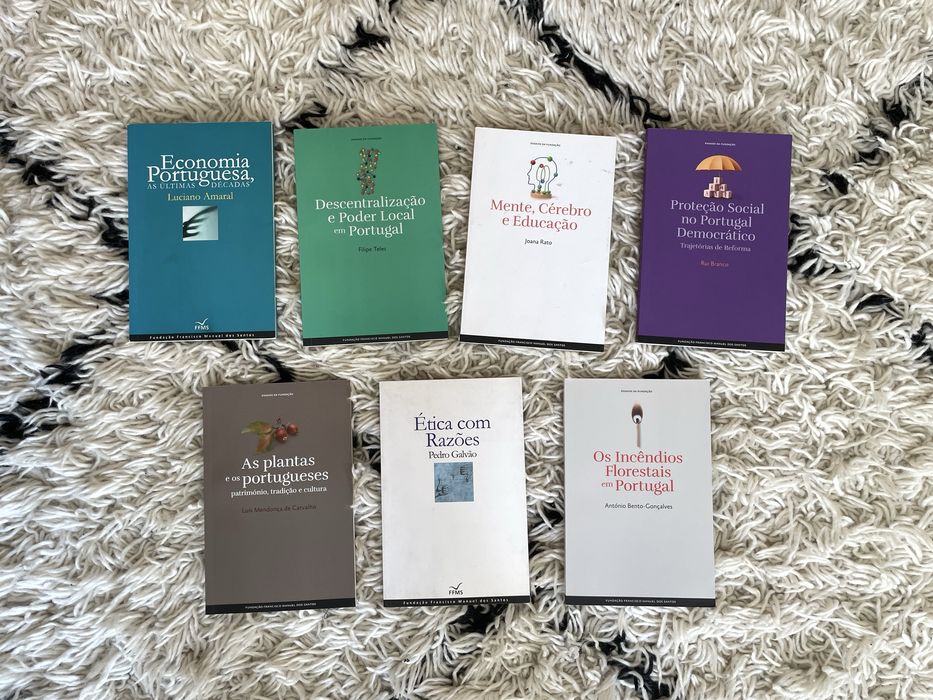 Colecao de livros Fundação Francisco Manuel dos Santos