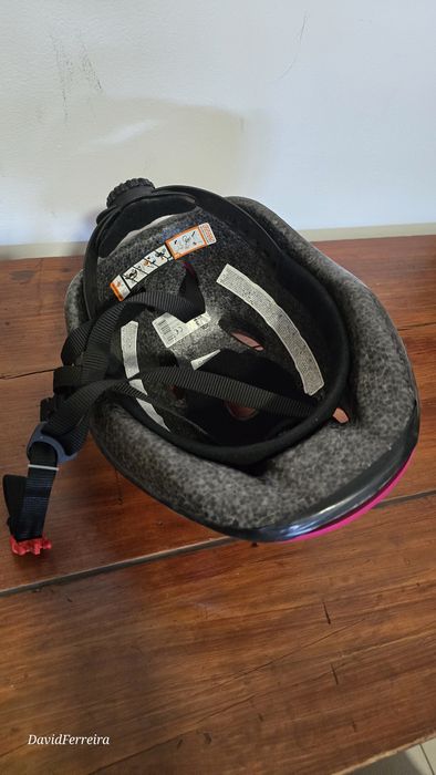 Capacete de menina para bicicleta