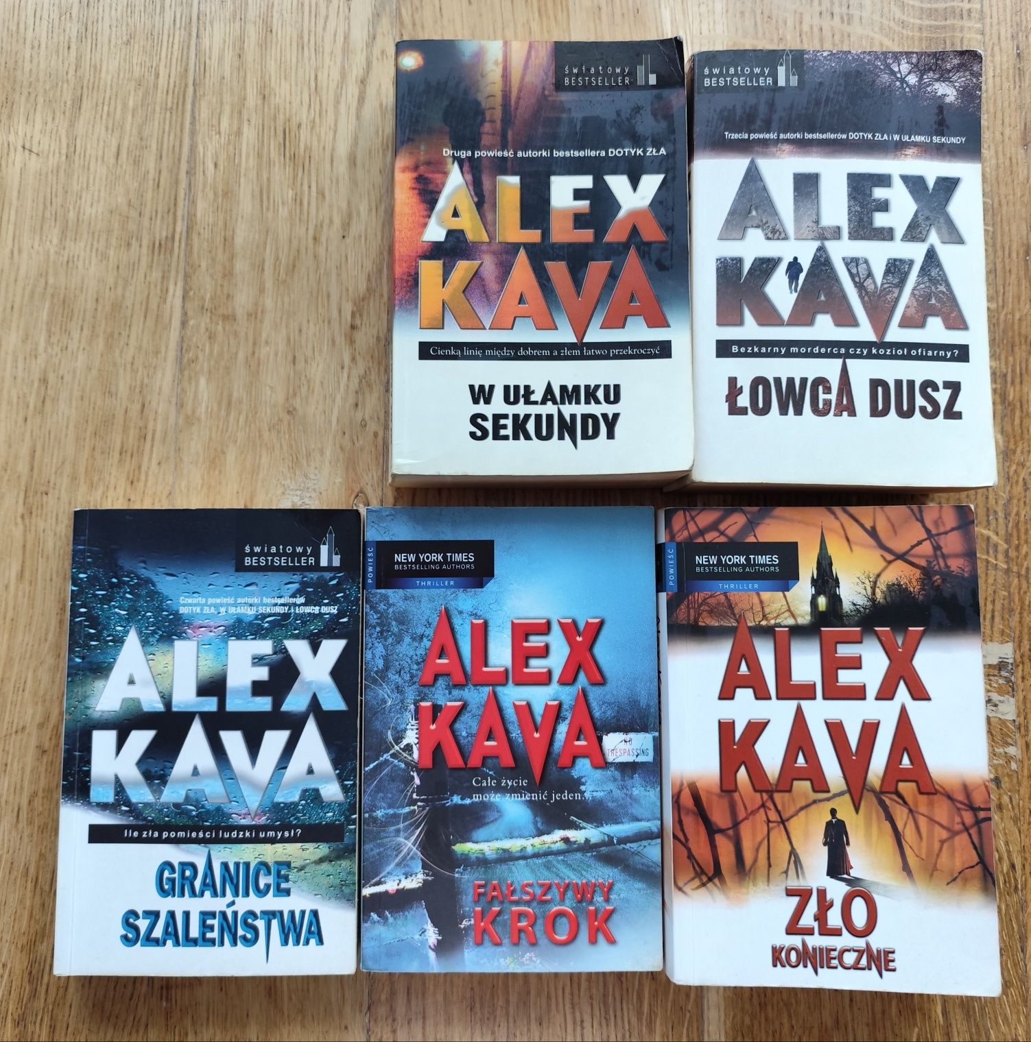 Książki kryminały Alex Kava seria Maggie O'Dell