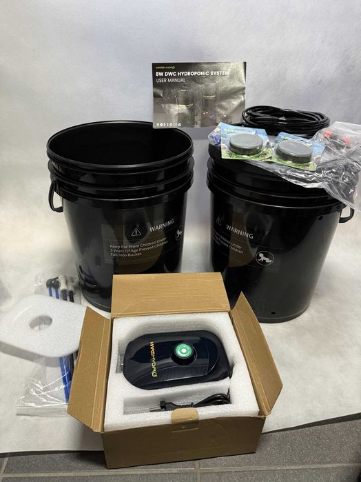 Hydroponiczny system uprawy DWC