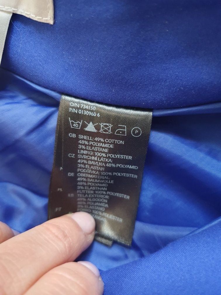 Spódniczka granatową H&M, r XXL