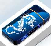 USB Зажигалка импульсная led подсветка