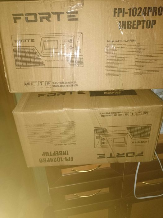 Бесперебойник(преобразователь 24-220) ДЖБ Forte 1024 два одинаковых