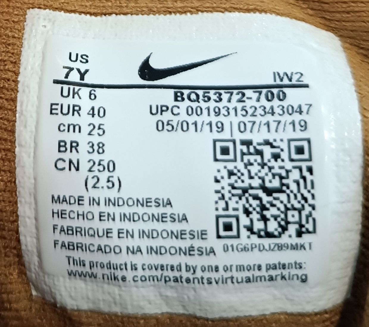 Buty Nike Manoa Zimowe Oryginalne Wygodne Rozmiar 40