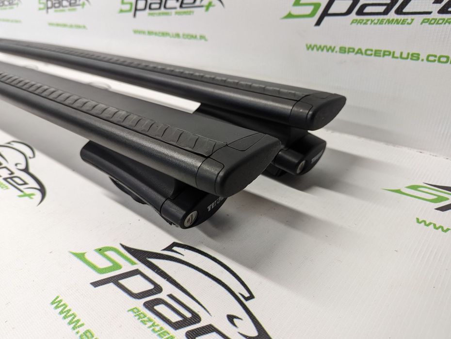 Bagażnik dachowy Thule: belki 969B + Stopy 775 Na otwarte relingi