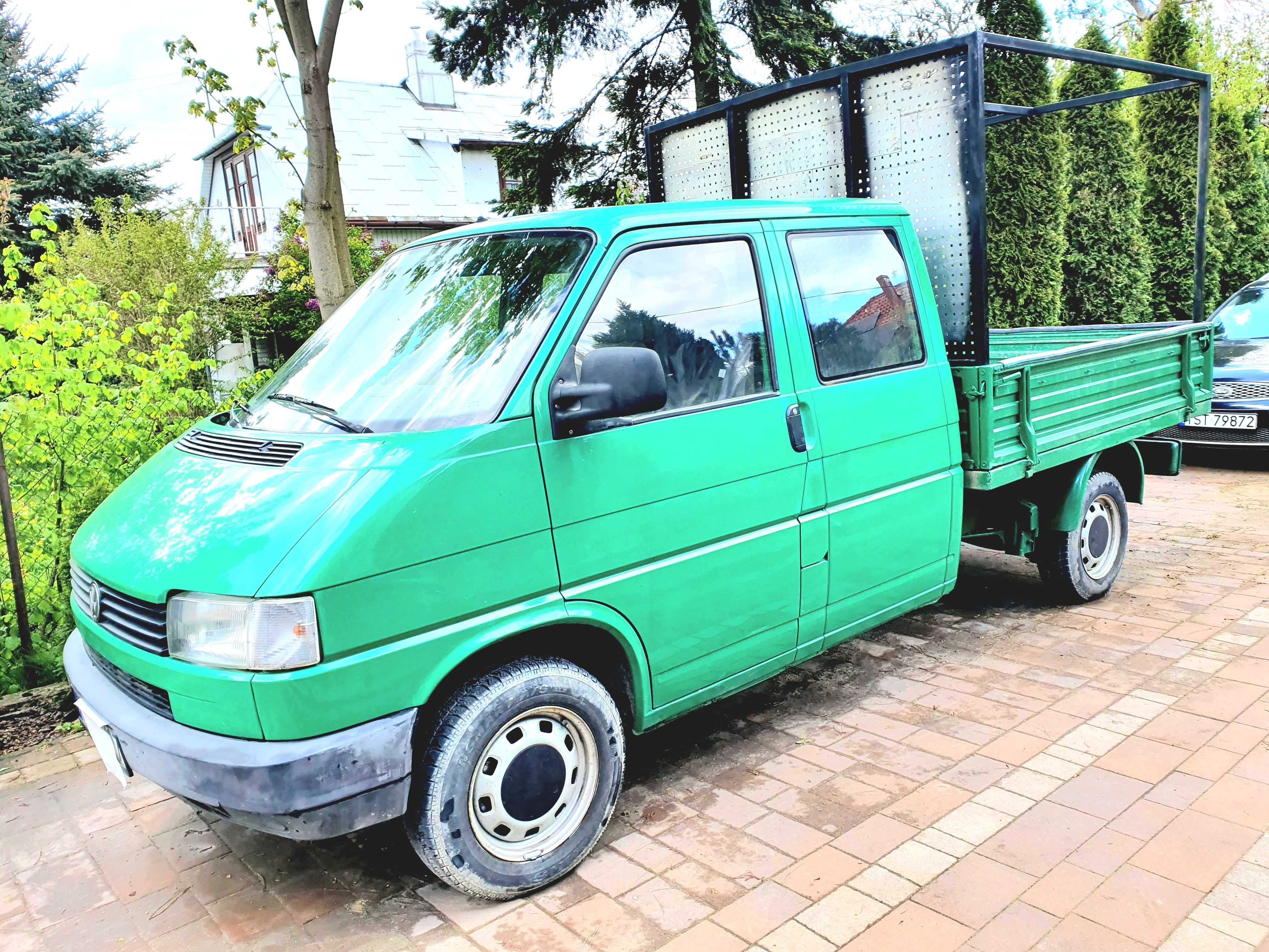 VW Transporter T-4 Doka Brygadówka Skrzynia - Paka