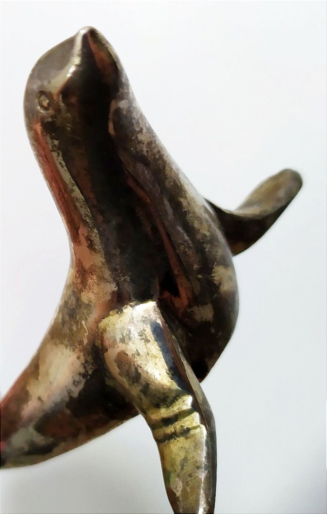 ТЮЛЕНЬ Винтажная статуэтка фигурка морж открывалка морской лев ласты