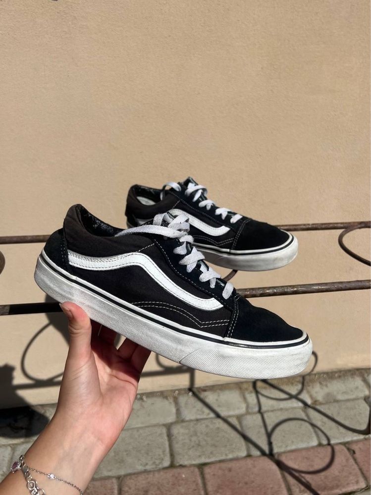 Кеди жіночі vans old skool platform black