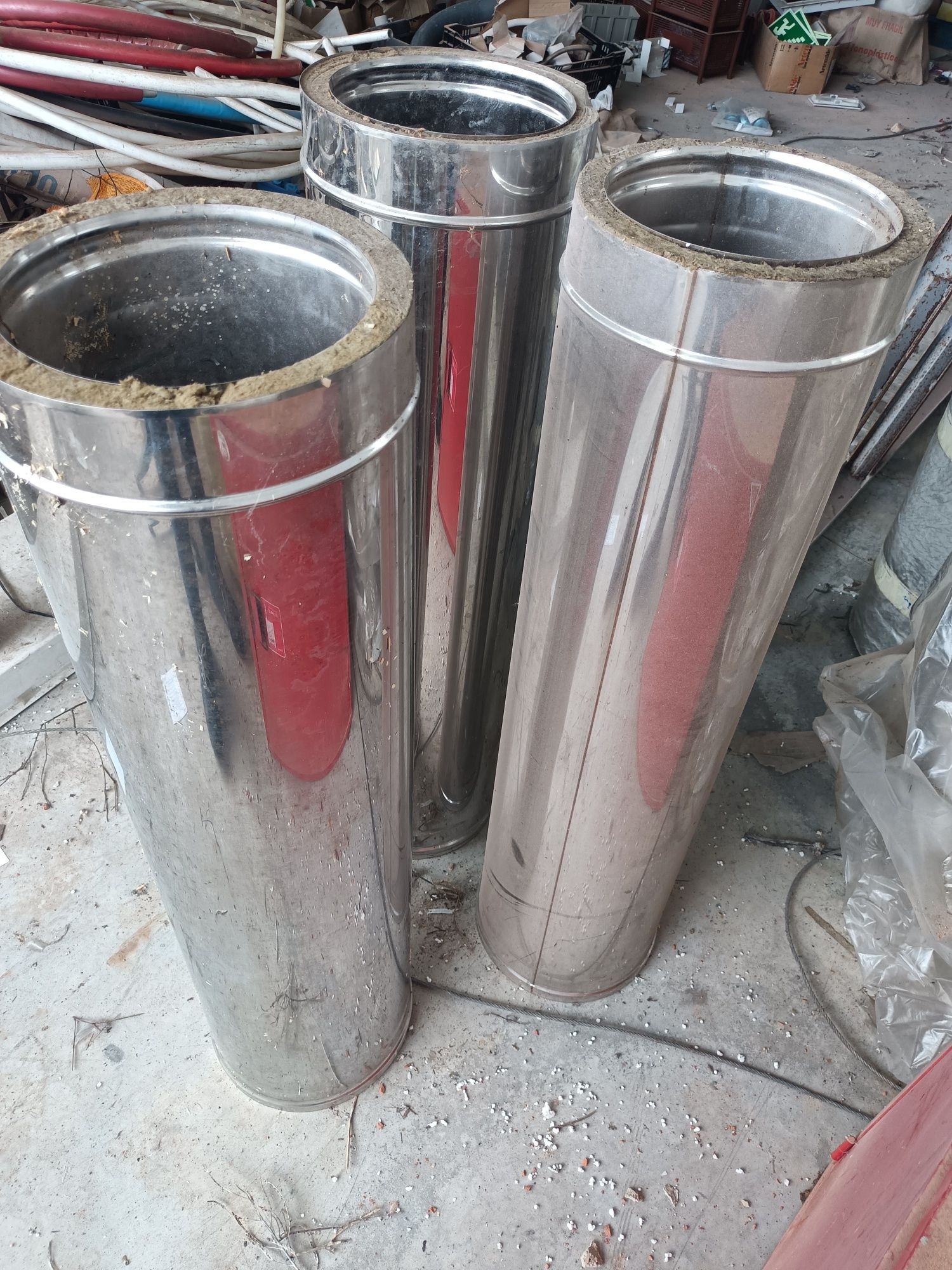 Tubo inox duplo 200