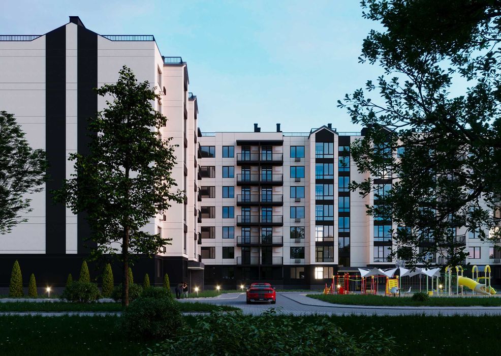 Чудова готова квартира з однією кімнатою 43,51 м² Європейські Липки