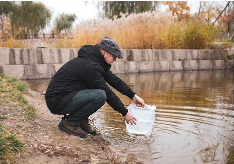 Портативная складная сумка канистра для воды 5л Туристическая