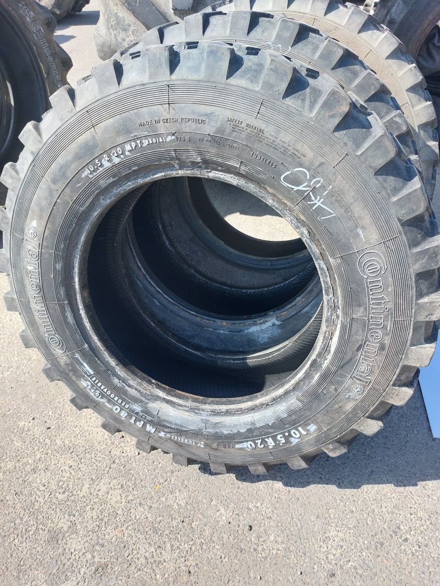 10.5R20 (275/80R20) Continental opony używane rolnicze 1 szt