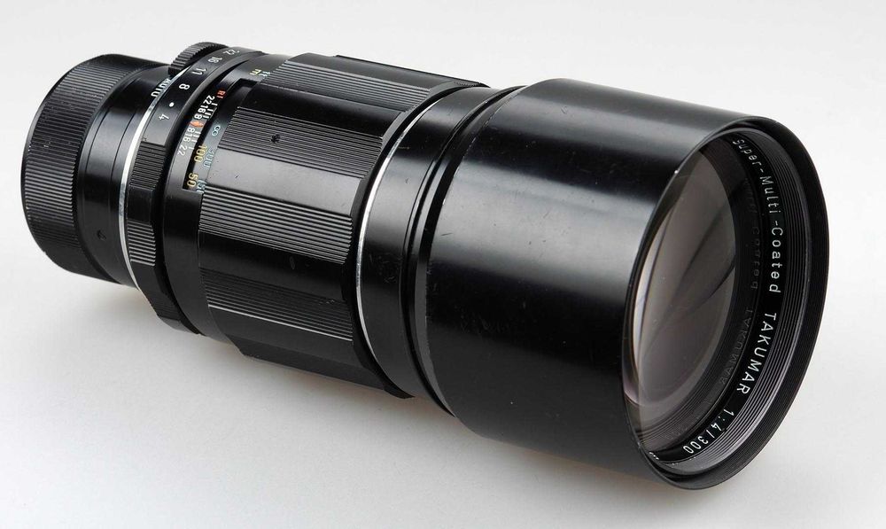S.M.C. Takumar 300/4,0 – різьбовий m42 телеоб’єктив в гарному стані