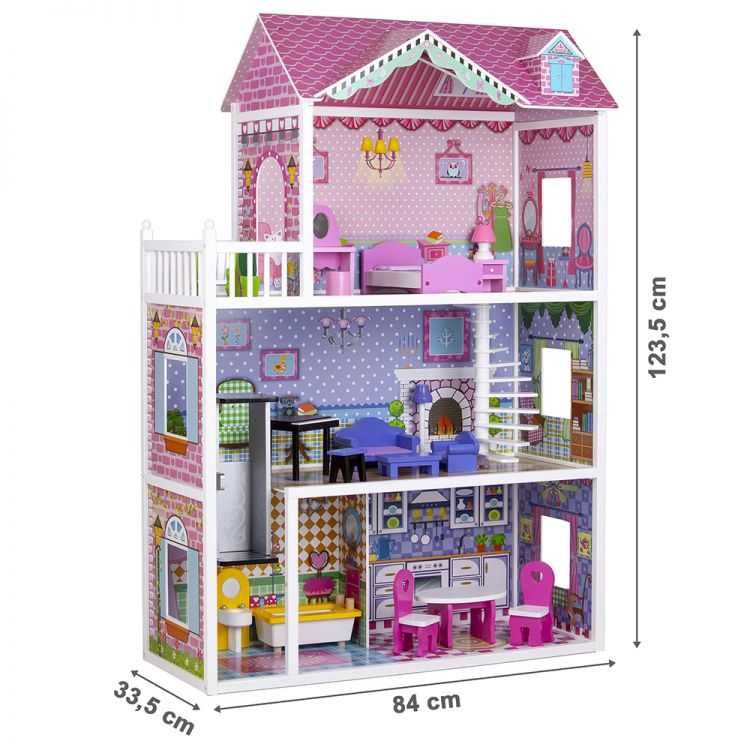 Кукольный домик Малибу будиночок ляльковий с мебелью +подарок кукла!