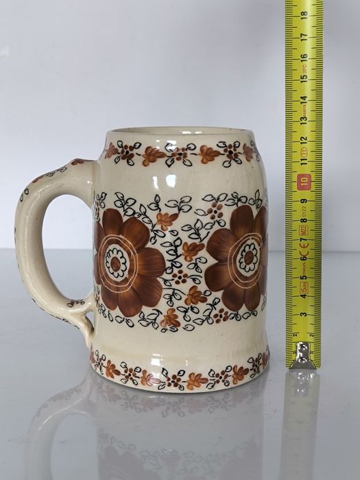 Kufel Kwiatogal Sygnowany PRL