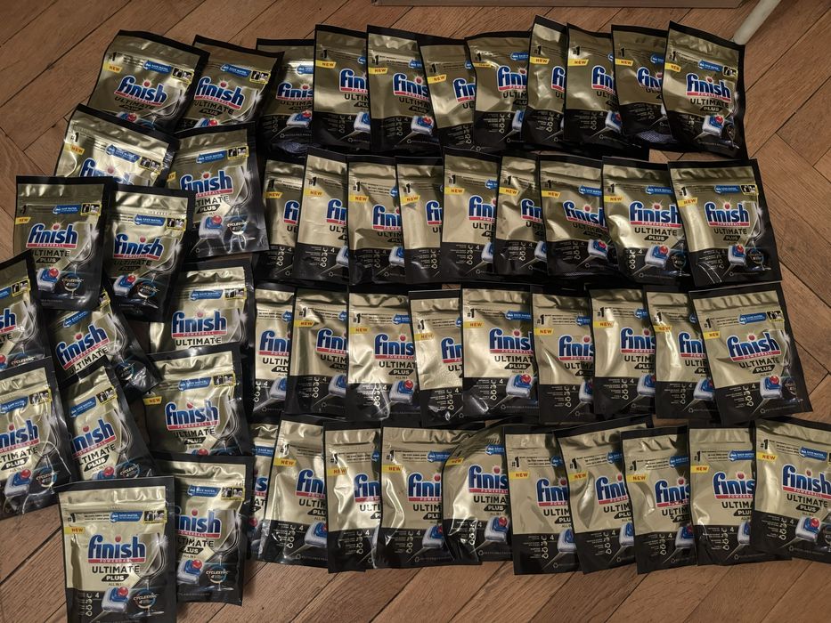 Kapsułki do zmywarki finish ultimate plus