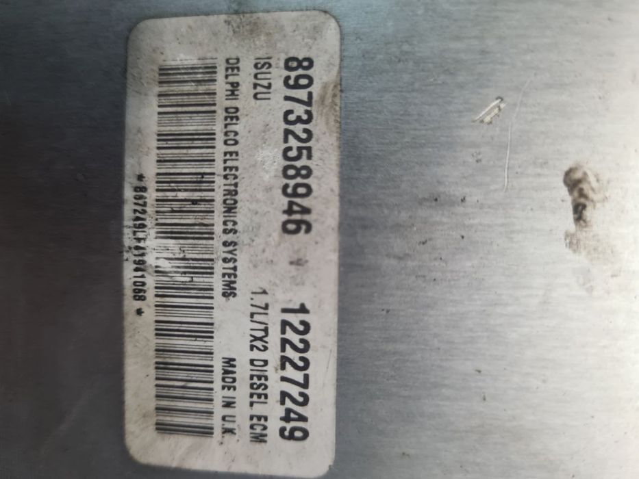 Блок управління двигуном Opel Meriva A 1.7 DTI 12227249 8973258946