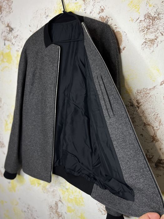 Куртка мужская бомбер из натуральной шерсти Balenciaga оригинал