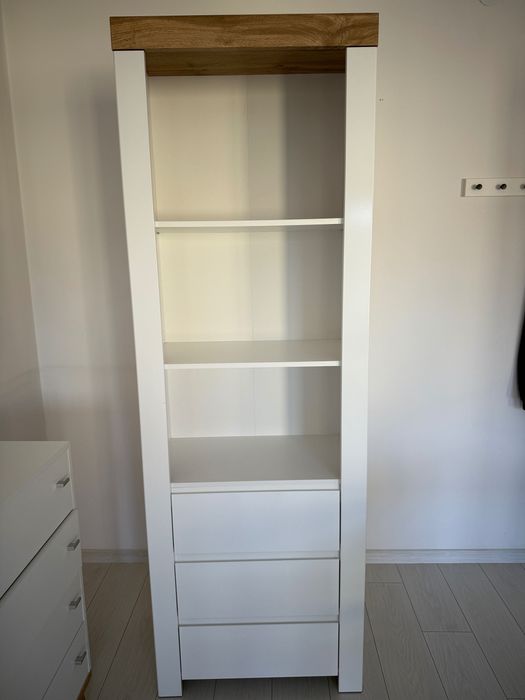 Szafka stojąca regał z szufladami