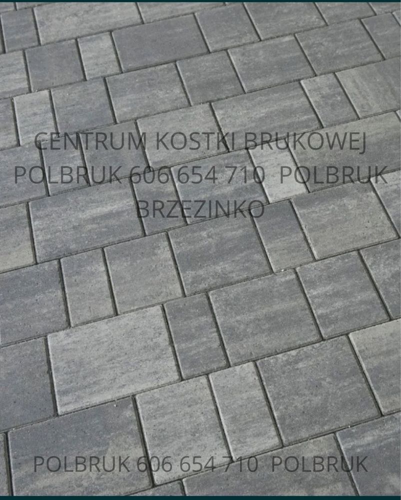 Kostka brukowa Napoli 4 cm POLBRUK oraz BRUK-BET