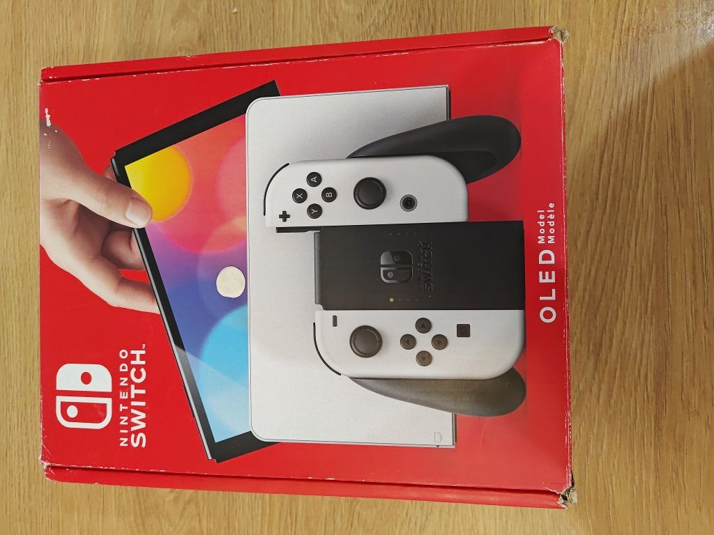 Konsola Nintendo Switch Oled super stan igła gwarancja komplet