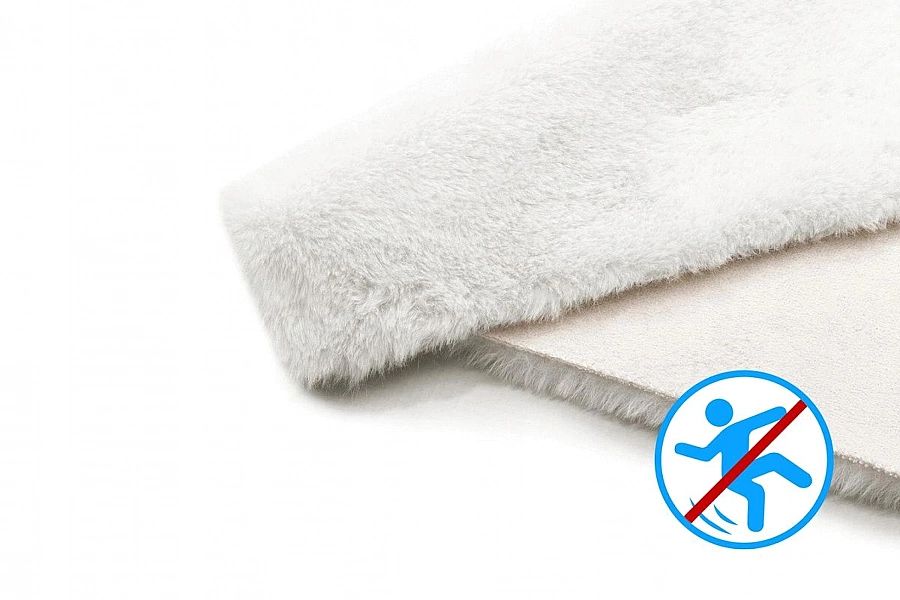Dywan 50x70 Miękki Pluszowy Futerkowy do Sypialni Łazienki Rabbit 113