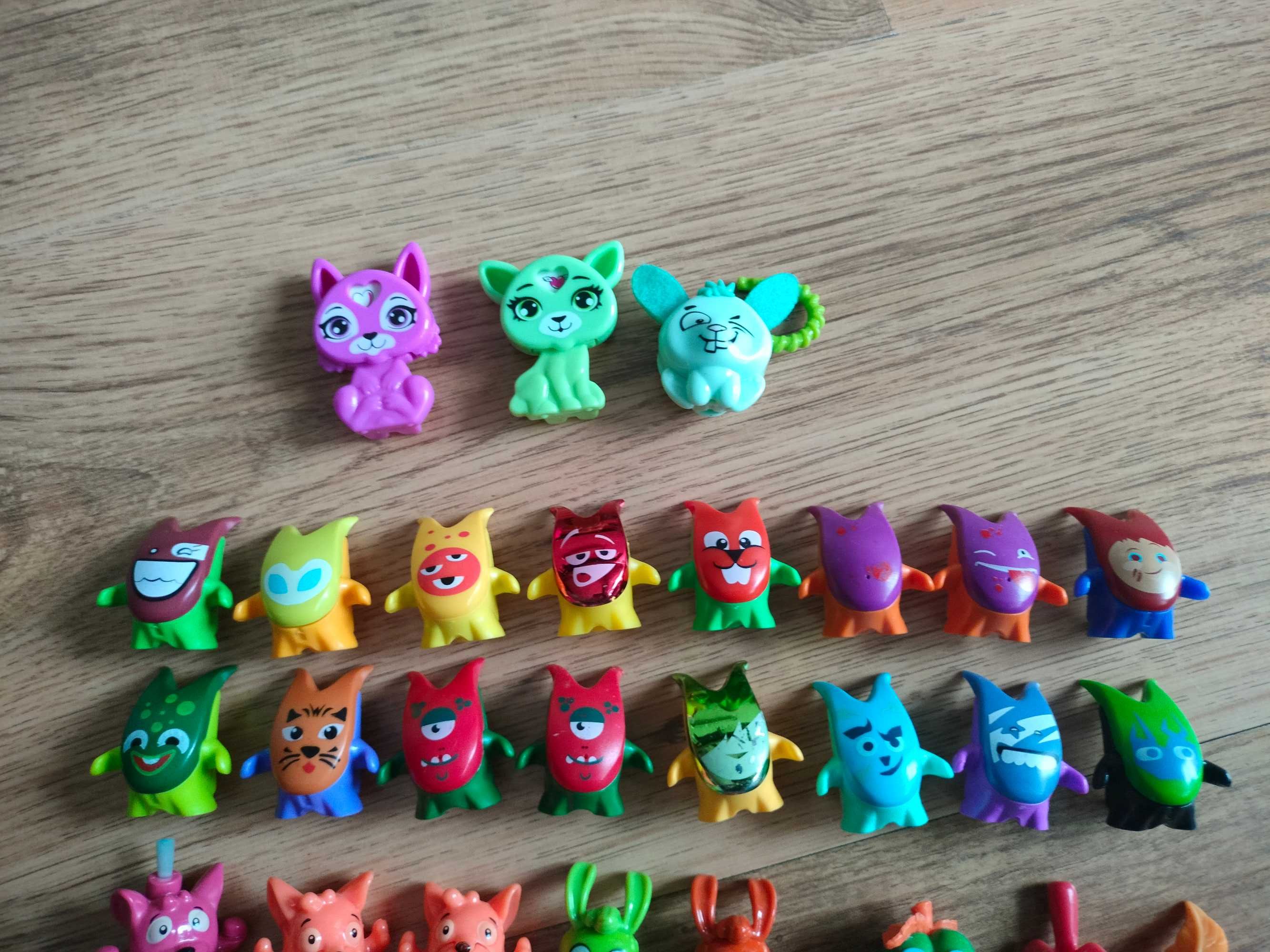 Figurki z jajek kinder
