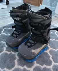 Buty snowboardowe intex 41,5 27cm + wiązania step on